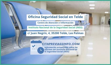 cita seguridad social telde|Telde